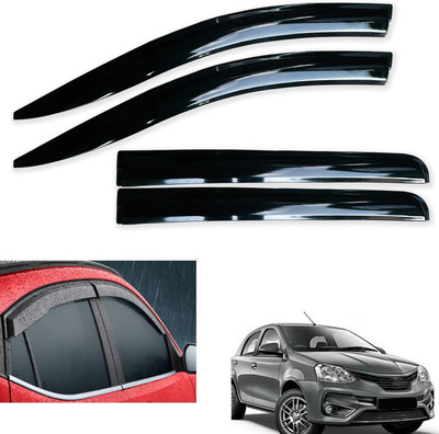 PEEPS STORE For Non-convertibles Front, Rear Wind Deflector(NA Toyota Etios Liva)