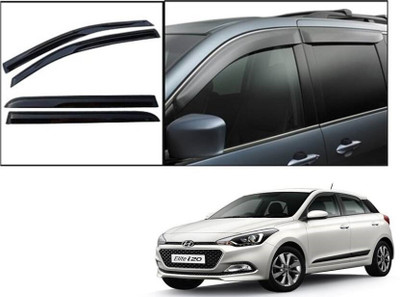 GAURIENTERPRIES For Front, Rear Wind Deflector(Tinted Hyundai Elite i20)
