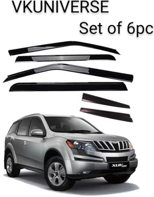 motobridge For Non-convertibles Rear, Front Wind Deflector(Clear MAHINDRA XUV 500)