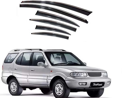 Auto E-Shopping For Front, Rear Wind Deflector(Tinted Tata Safari)