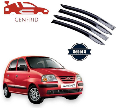 GENFRID For Non-convertibles Front Wind Deflector(Tinted Hyundai Santro Xing)