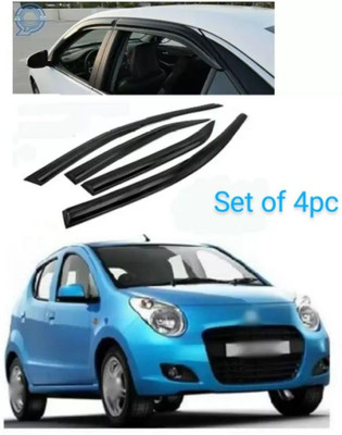 motobridge For Non-convertibles Rear, Front Wind Deflector(Clear Maruti A-Star)