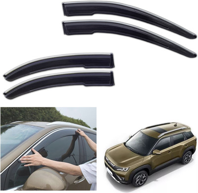 motobridge For Non-convertibles Front, Rear Wind Deflector(Tinted Maruti NA)