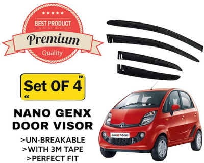 Dylon For Non-convertibles Front Wind Deflector(Tinted Tata Nano LX)