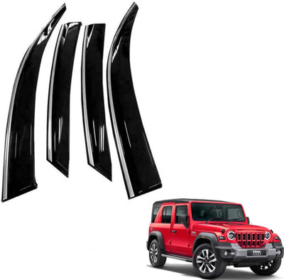 Ds enterprise For Non-convertibles Front, Rear Wind Deflector(Tinted MAHINDRA Thar)