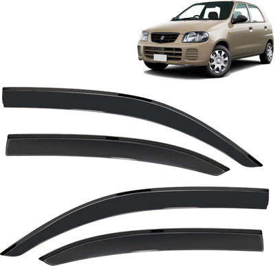 Kingsway For Non-convertibles Front, Rear Wind Deflector(Tinted Maruti Alto 800)