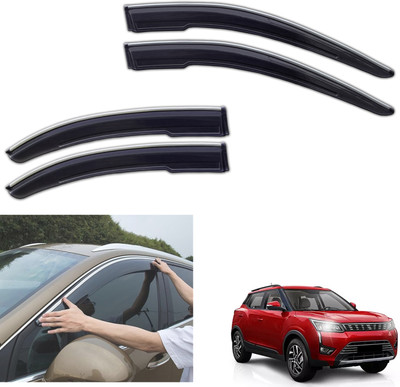 PEEPS STORE For Non-convertibles Front, Rear Wind Deflector(Tinted Mahindra XUV300 W4 Petrol)