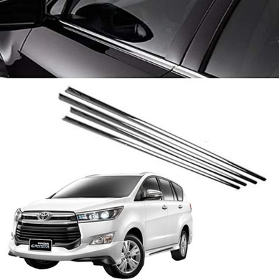 motobridge For Non-convertibles Rear, Front Wind Deflector(Clear Toyota Innova Crysta)