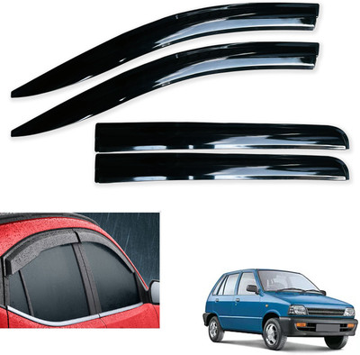 motobridge For Non-convertibles Front, Rear Wind Deflector(NA Maruti 800 AC BSII)