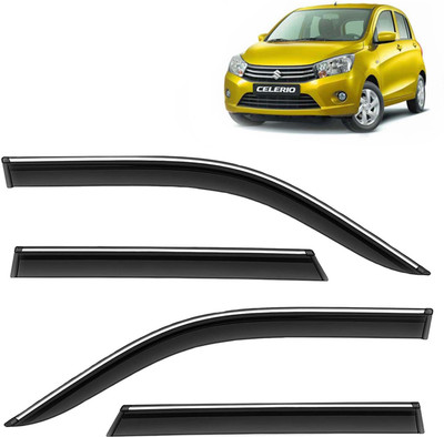 Kingsway For Non-convertibles Front, Rear Wind Deflector(Tinted Maruti Celerio)