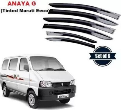 ANAYA G For Non-convertibles Front, Rear Wind Deflector(Tinted Maruti Eeco)