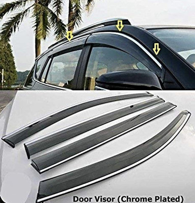 VIZOLT For Non-convertibles Front Wind Deflector(Tinted Maruti Swift Dzire)