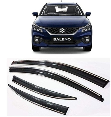 MOTOSHIELD For Non-convertibles Front Wind Deflector(Tinted Maruti Baleno)
