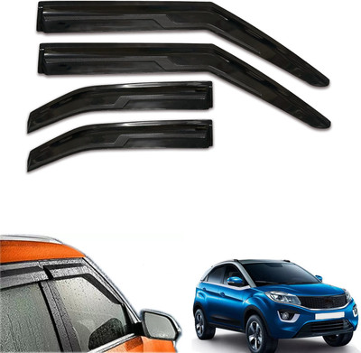 PEEPS STORE For Non-convertibles Front, Rear Wind Deflector(Tinted Tata Nexon 1.2 Revotron XE)