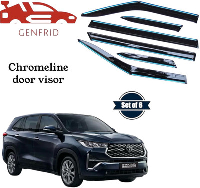 GENFRID For Non-convertibles Front Wind Deflector(Tinted Toyota Innova 2.5 G (Diesel) 7 Seater)