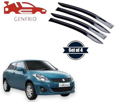 GENFRID For Non-convertibles Front Wind Deflector(Tinted Maruti Swift Dzire ZDI)