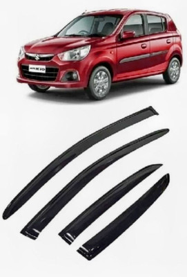 motobridge For Non-convertibles Rear, Front Wind Deflector(Clear Maruti Alto K10)