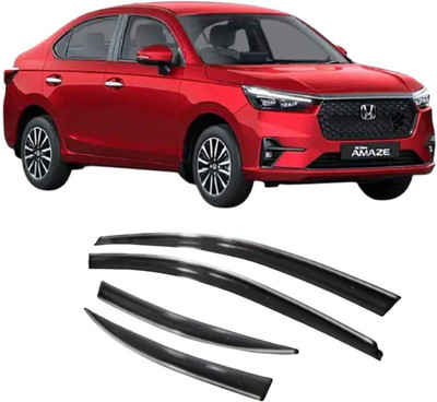MOTOSHIELD For Non-convertibles Front Wind Deflector(Tinted Honda Amaze)