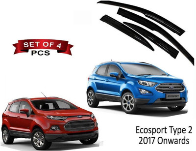 motobridge For Front, Rear Wind Deflector(Tinted Ford Ecosport)