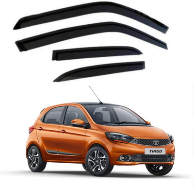 Ds enterprise For Non-convertibles Front, Rear Wind Deflector(Tinted Tata Tiago)