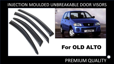 GAURIENTERPRIES For Non-convertibles Rear Wind Deflector(Tinted Maruti Alto)