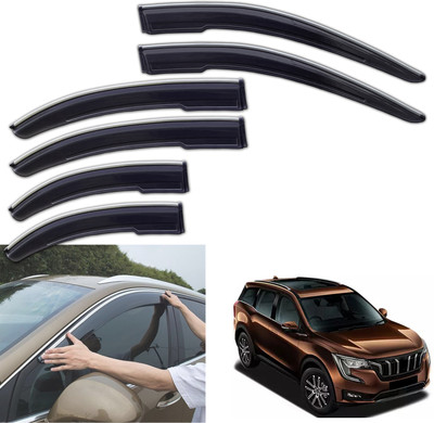PEEPS STORE For Non-convertibles Front, Rear Wind Deflector(Tinted Mahindra XUV 700)
