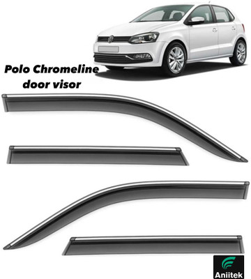 ANiiTEK For Non-convertibles Rear, Front Wind Deflector(Tinted Volkswagen Polo GT)