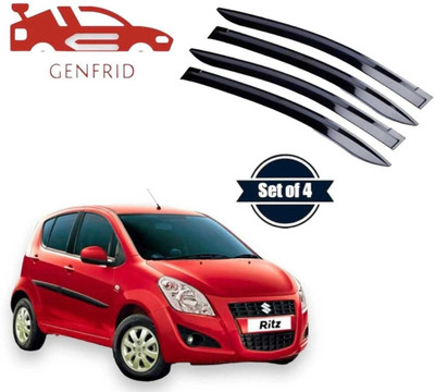 GENFRID For Non-convertibles Front Wind Deflector(Tinted Maruti Ritz)