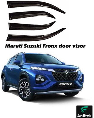 ANiiTEK For Non-convertibles Rear, Front Wind Deflector(Tinted Maruti GTRNew)
