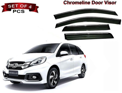 motobridge For Front, Rear Wind Deflector(Tinted Honda Mobilio)