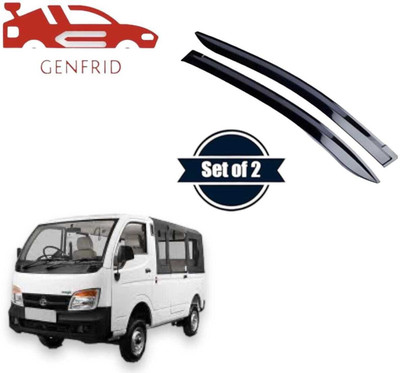 GENFRID For Non-convertibles Front Wind Deflector(Tinted Tata NA)
