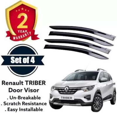ANiiTEK For Front, Rear Wind Deflector(Renault Triber RXE Petrol)