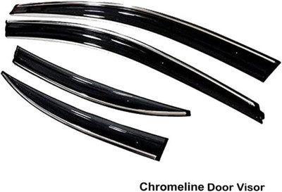 VIZOLT For Non-convertibles Front Wind Deflector(Tinted Maruti Alto 800)