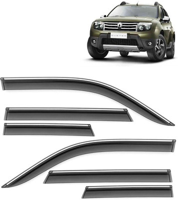 Kingsway For Non-convertibles Front, Rear Wind Deflector(Tinted Renault Duster)