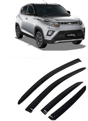 MOTOSHIELD For Non-convertibles Front, Rear Wind Deflector(Tinted MAHINDRA KUV100)