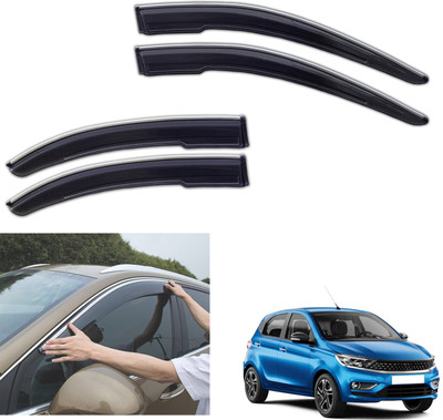PEEPS STORE For Non-convertibles Front, Rear Wind Deflector(Tinted Tata Tiago)
