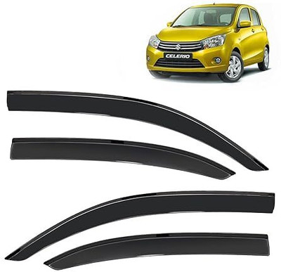 motobridge For Non-convertibles Front, Rear Wind Deflector(Tinted Maruti Celerio)