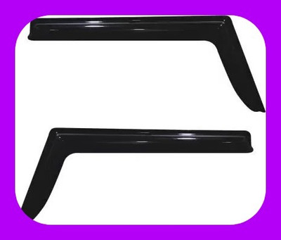 ANiiTEK For Non-convertibles Front, Rear Wind Deflector(Clear Mahindra Bolero)