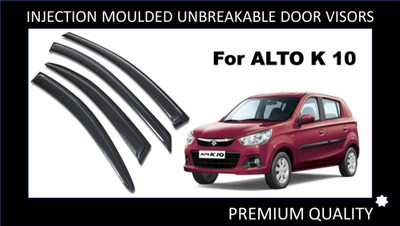 GAURIENTERPRIES For Non-convertibles Front, Rear Wind Deflector(Tinted Maruti Alto K10)