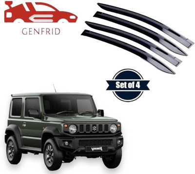 GENFRID For Non-convertibles Front Wind Deflector(Tinted Maruti NA)