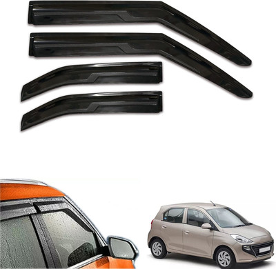 motobridge For Non-convertibles Front, Rear Wind Deflector(Tinted Hyundai Santro Asta Petrol)