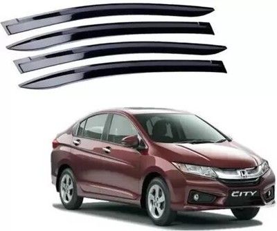 ANiiTEK For Non-convertibles Front, Rear Wind Deflector(Tinted Honda City)