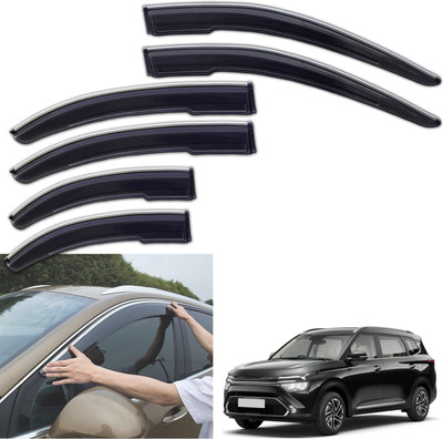 motobridge For Non-convertibles Front, Rear Wind Deflector(Tinted Kia NA)