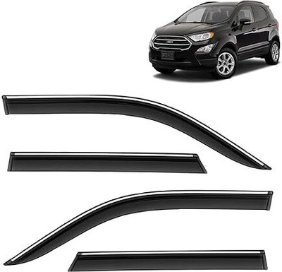 motobridge For Non-convertibles Front, Rear Wind Deflector(Tinted Ford Ecosport)