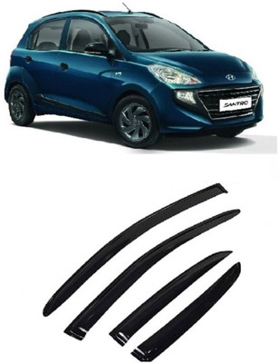motobridge For Non-convertibles Front, Rear Wind Deflector(Tinted HYUNDAI Santro)