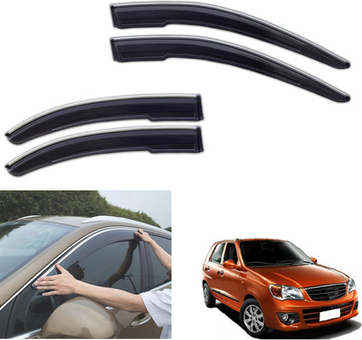 motobridge For Non-convertibles Front, Rear Wind Deflector(Tinted Maruti Alto K10)