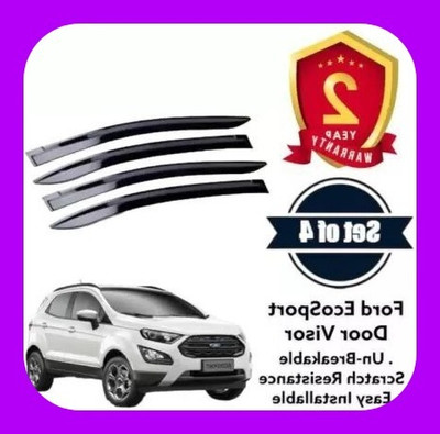 ANiiTEK For Non-convertibles Front, Rear Wind Deflector(Tinted Ford Ecosport)