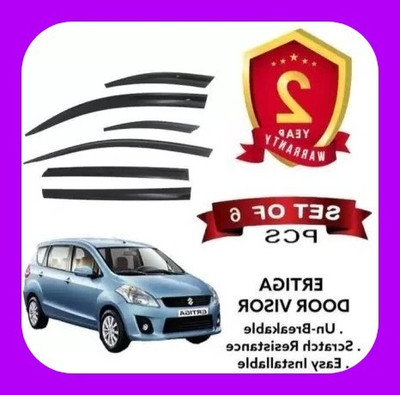 ANiiTEK For Non-convertibles Front, Rear Wind Deflector(Tinted Maruti Ertiga)