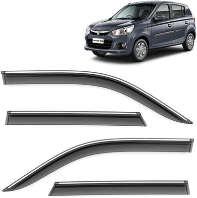 Kingsway For Non-convertibles Front, Rear Wind Deflector(Tinted Maruti Alto K10)