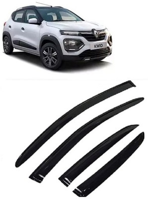 MOTOSHIELD For Non-convertibles Front, Rear Wind Deflector(Tinted Renault Kwid)